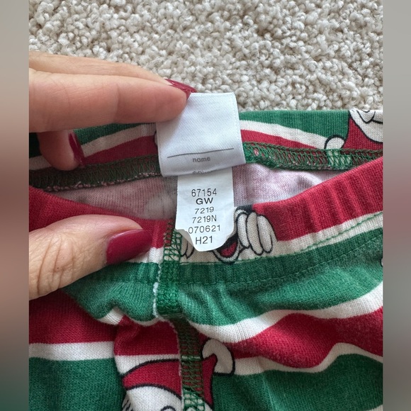 Hanna Andersson Disney Mickey and Friends Long John Christmas Holiday Pajamas - Picture 7 of 7